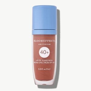 NWOT Bloomeffects Amsterdam Tulipscreen™ Hydrating Lip Oil in Barely, SPF 40+